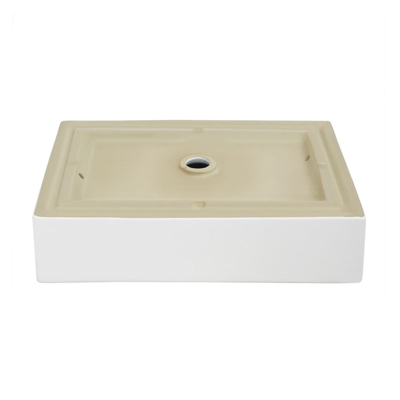 Voltaire Ceramic Rectangle Vessel Sink