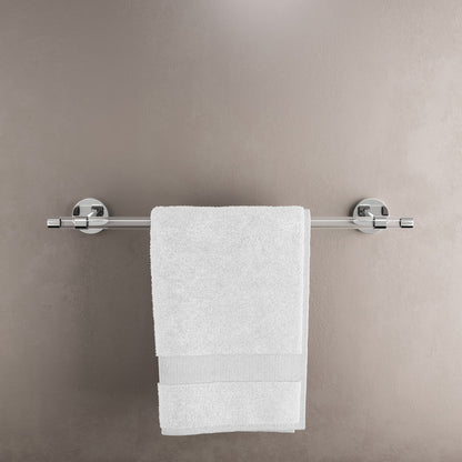 Verre 24" Acrylic Towel Bar in Chrome