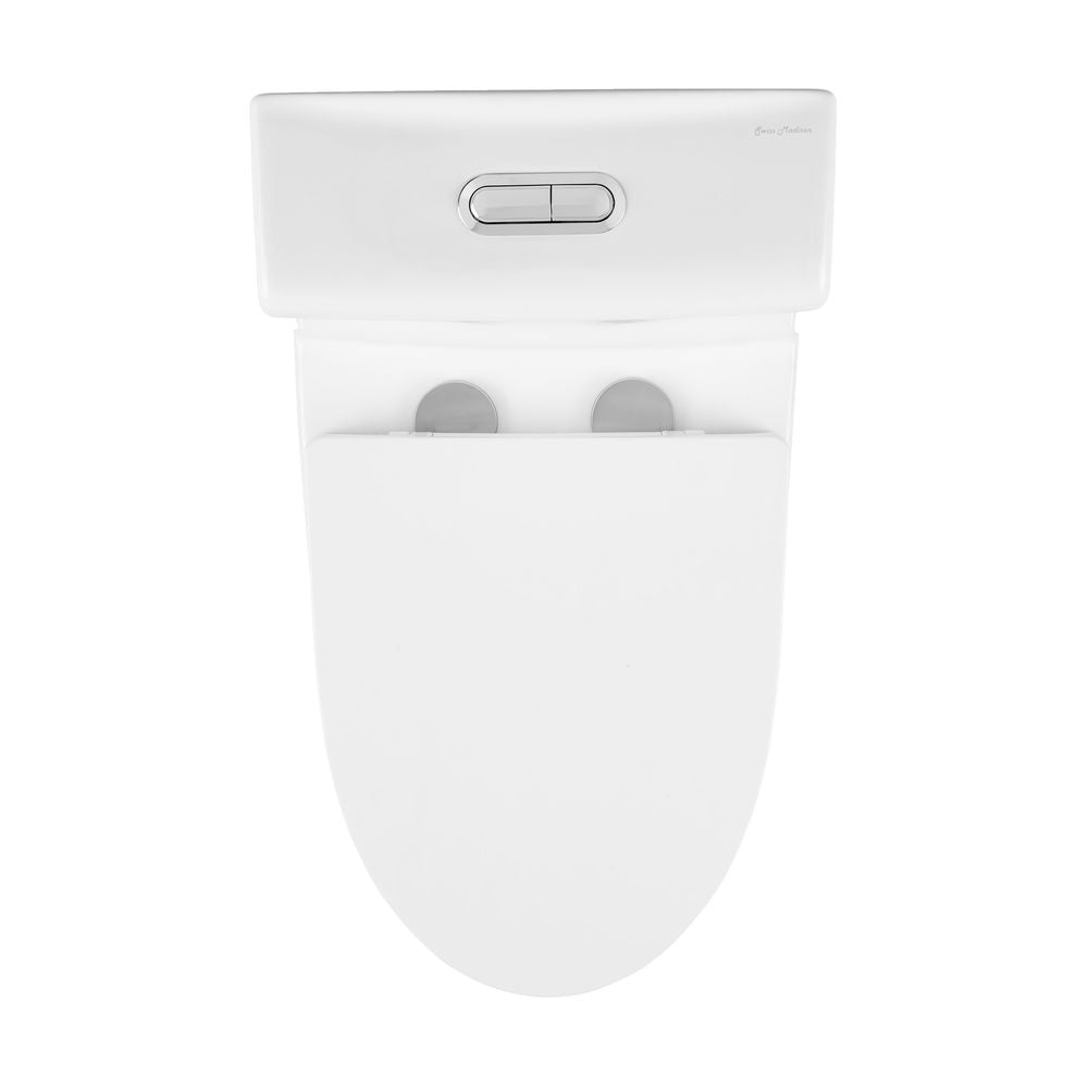 Hugo One Piece Elongated Dual Flush Toilet 1.1 / 1.6 gpf