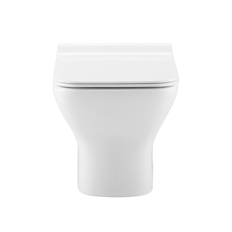 Carre Wall-Hung Elongated Toilet Bowl