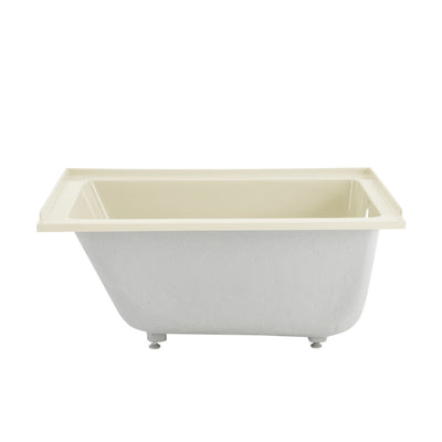 Voltaire 48" x 32" Right-Hand Drain Alcove Bathtub in Bisque