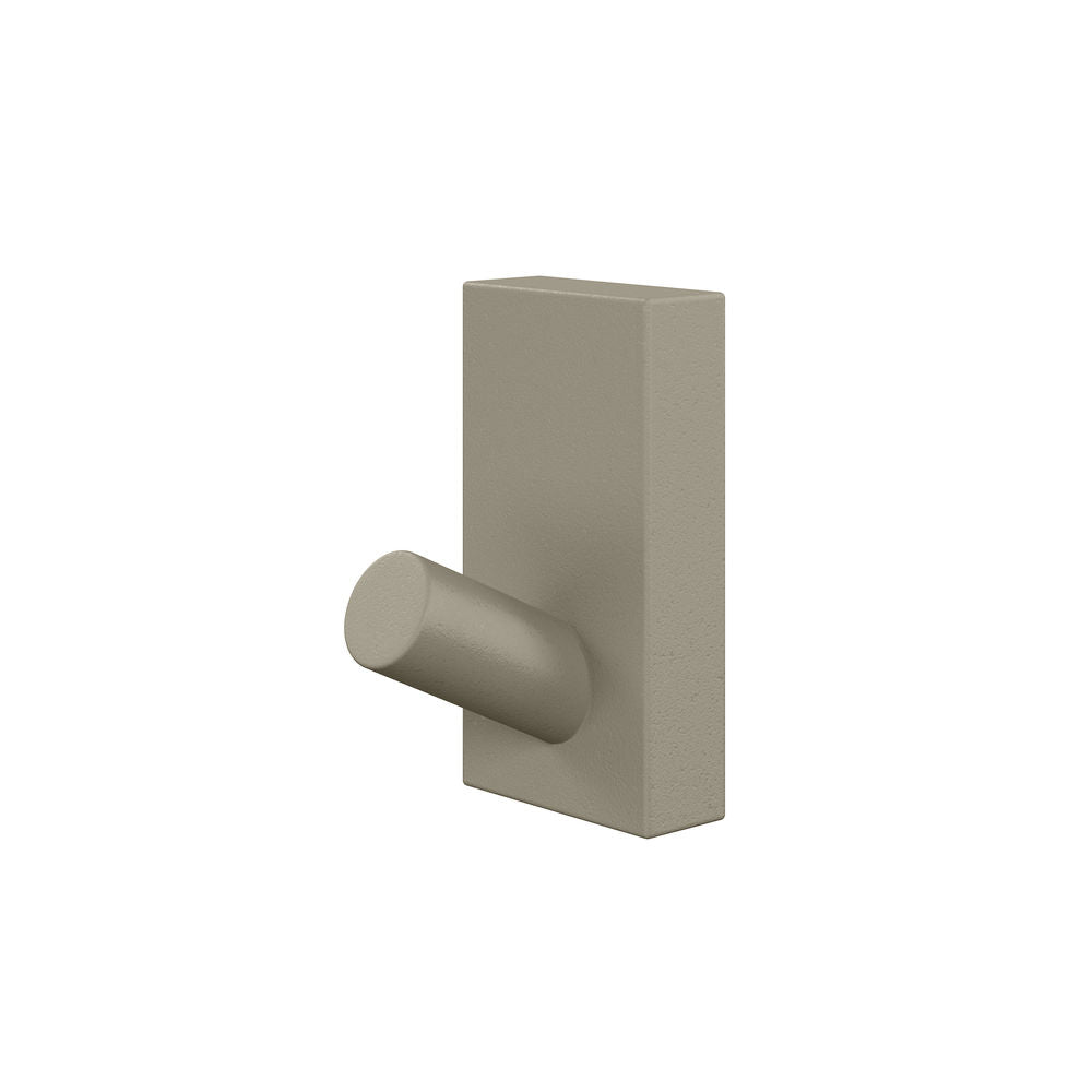 Monaco Concrete Bathroom Robe Hook in Taupe