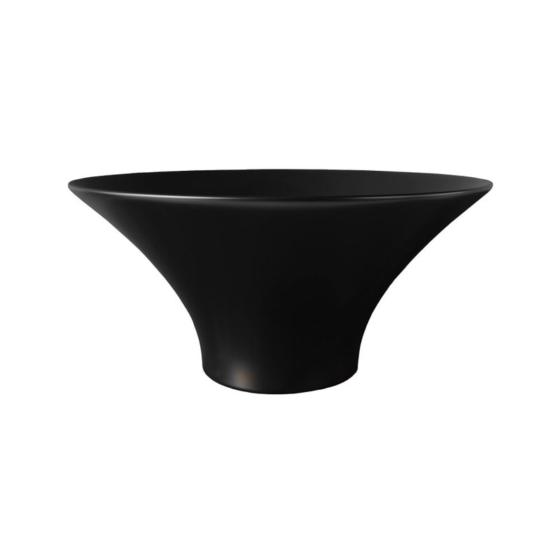 Ivy 16.5" Round Vessel Sink in Matte Black