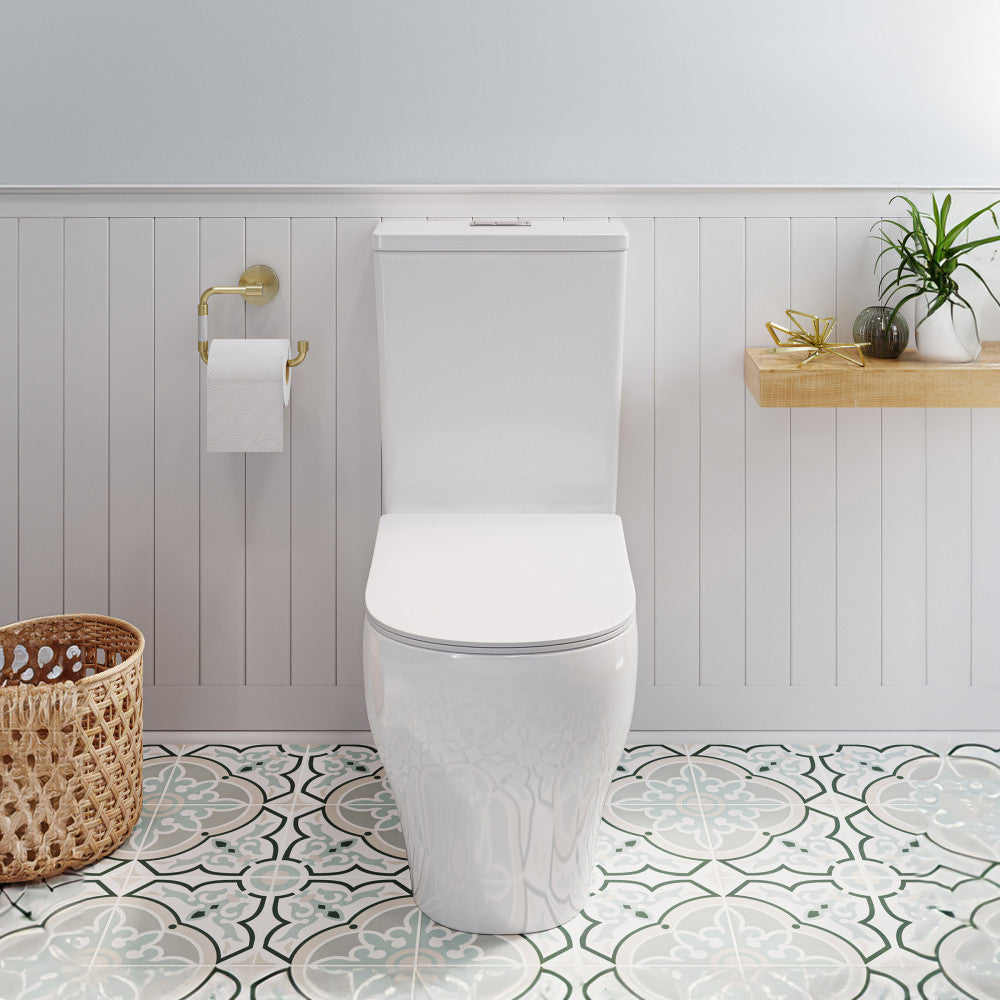 Lune Two-Piece Elongated Toilet Dual-Flush 1.1/1.6 gpf