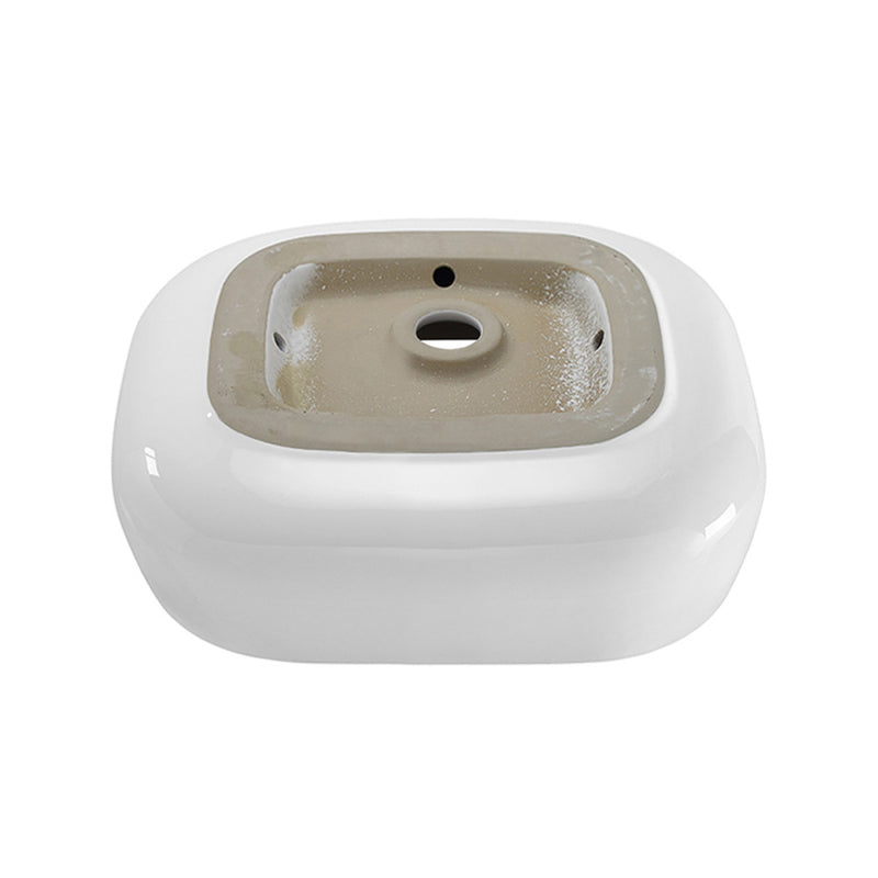 Chateau 18 Square Ceramic Vessel Sink