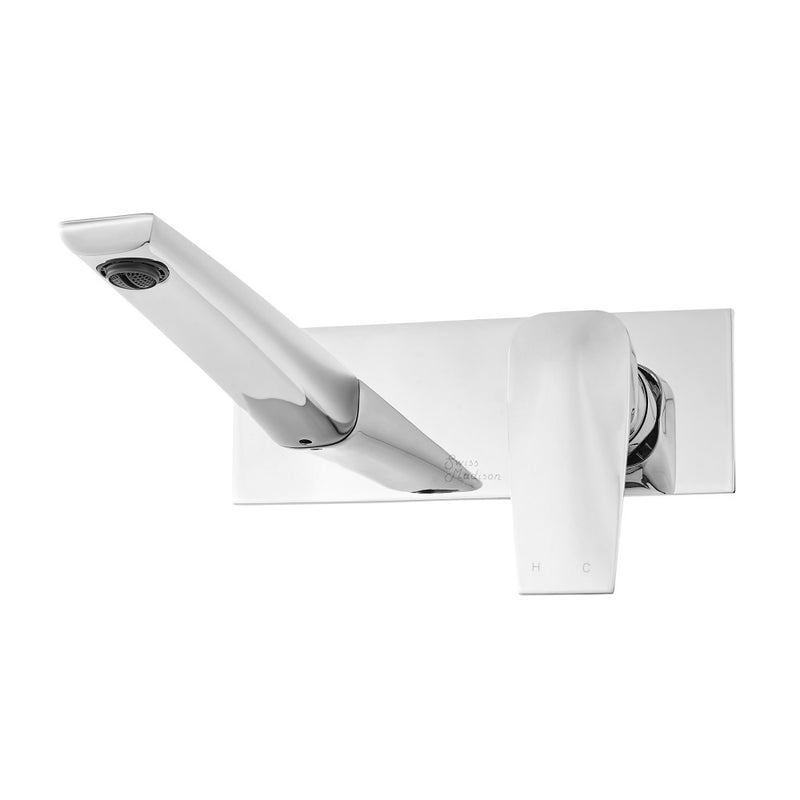 Monaco Single-Handle, Wall-Mount, Bathroom Faucet in Chrome