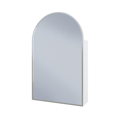 Porte 20 x 30 Arched Recessed/Wall Mount Medicine Cabinet with Mirror in Chrome