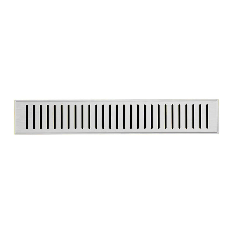 Voltaire 18" Stainless Steel Linear Shower Drain in Chrome