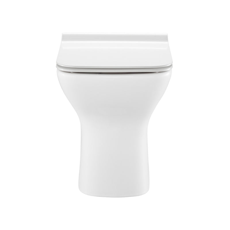 Carre Back-To-Wall Square Toilet Bowl