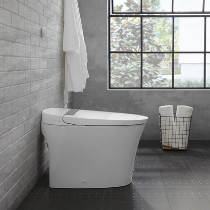 Viro Smart Tankless Elongated Toilet, Touchless Vortex™ Dual-Flush 1.1/1.6 gpf