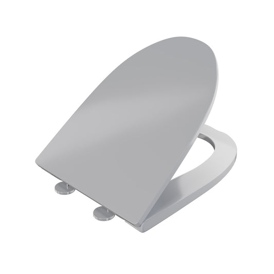St Tropez Quick Release Toilet Seat in Glossy Gray  (SM-1T254GG)