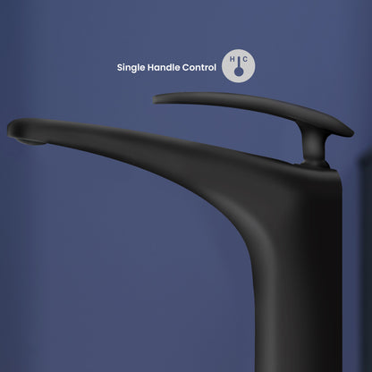 Sublime Single Hole, Single-Handle, Bathroom Faucet in Matte Black
