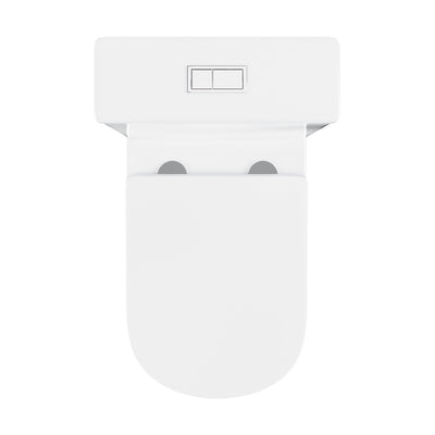 Lamarck Two-Piece Elongated Toilet Dual-Flush 1.1/1.6 gpf