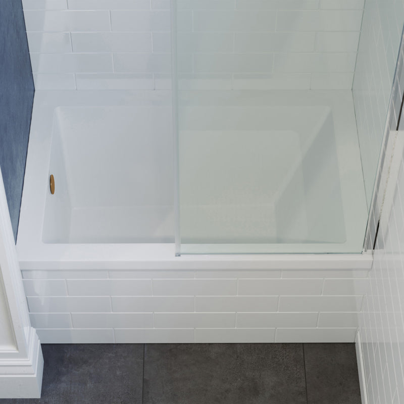 Voltaire 48" x 32" Left-Hand Drain Alcove Bathtub