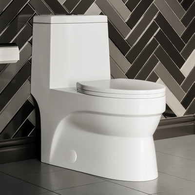 Virage One-Piece Elongated Toilet Vortex Dual-Flush 1.1/1.6 gpf