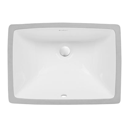 Plaisir 21 Rectangular Under-Mount Bathroom Sink