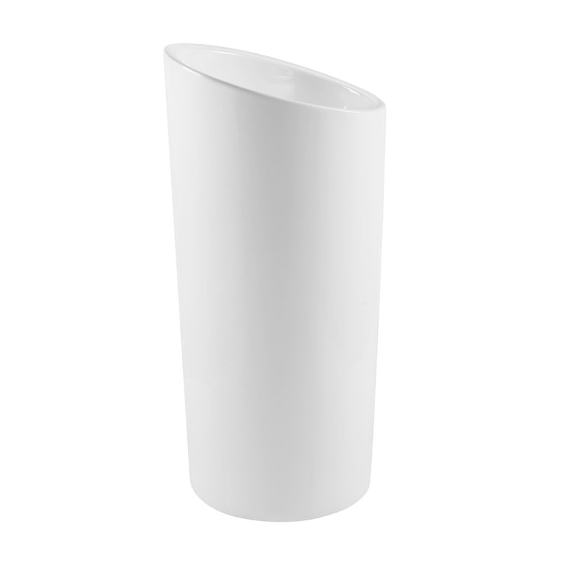 St. Tropez Circular One Piece Pedestal Sink