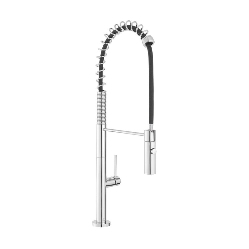 Chalet Single Handle, Pull-Down Kitchen Faucet in Chrome