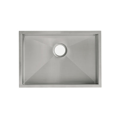 Tourner 27 x 19 Stainless Steel, Single Basin, Undermount Kitchen Sink