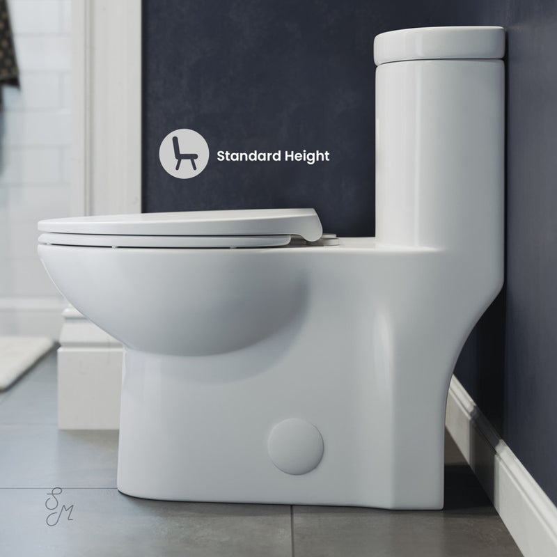 Sublime One-Piece Elongated Toilet Dual-Flush 1.1/1.6 gpf