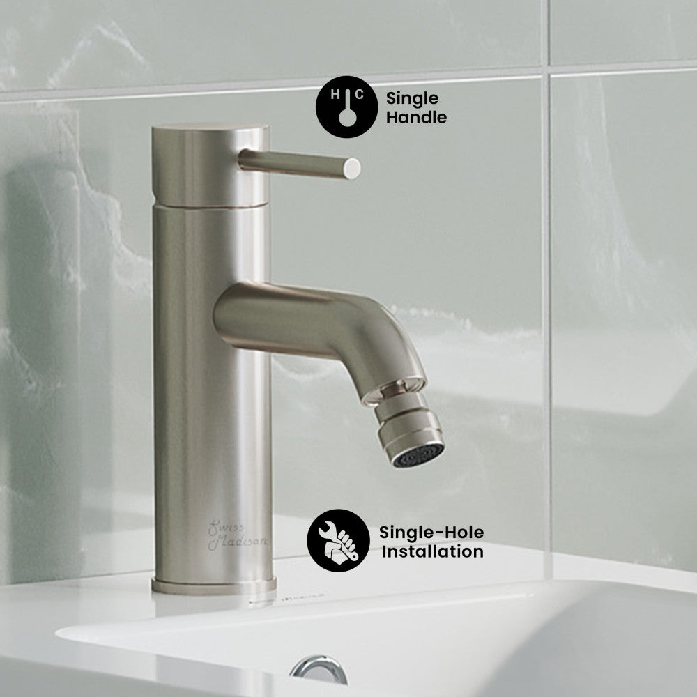 Ivy Bidet Faucet in Nickel
