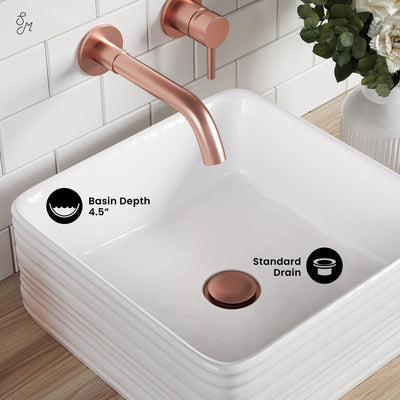 Adour 14'' Vessel Sink in White