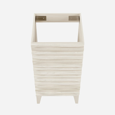 Cascade 18" Freestanding Bathroom Vanity Cabinet without Top in White Oak