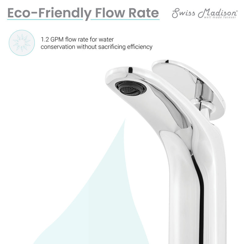 Claire 24" Rectangle Console Sink with Faucet, Drain, P-trap included, with Chrome Legs