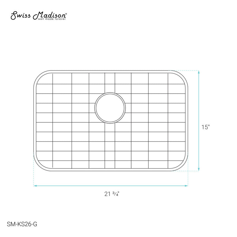 23 x 16 Stainless Steel Kitchen Sink Grid