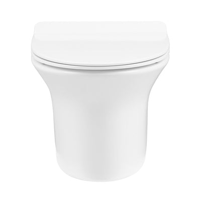 Cascade Wall-Hung Elongated Toilet Bowl