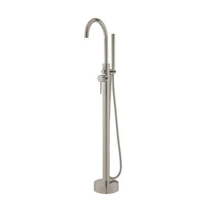 Ivy Freestanding Bathtub Faucet in Brushed Nickel