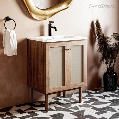 Classe 30" Bathroom Vanity in Oak