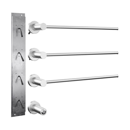 Claire 3-Bar Electric Towel Warmer in Chrome