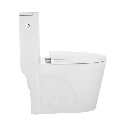 St. Tropez One-Piece Elongated Toilet, Touchless 1.1/1.6 gpf