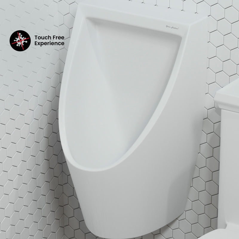 Voltaire Waterless Urinal in White