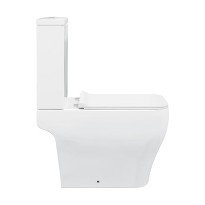 Nadar Two-Piece Square Toilet Dual-Flush 1.1/1.6 gpf