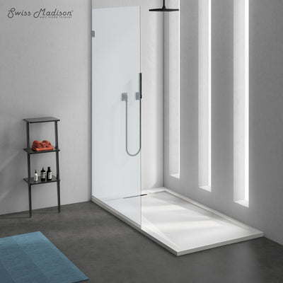 Terre C Series 60" x 32" Reversible Drain Shower Base