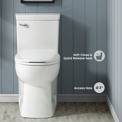 Classe One-Piece Toilet with Front Flush Handle 1.28 gpf