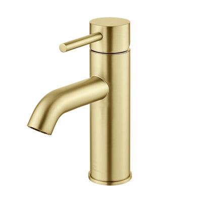 Ivy Single Hole, Single-Handle, Bathroom Faucet in Brushed Gold