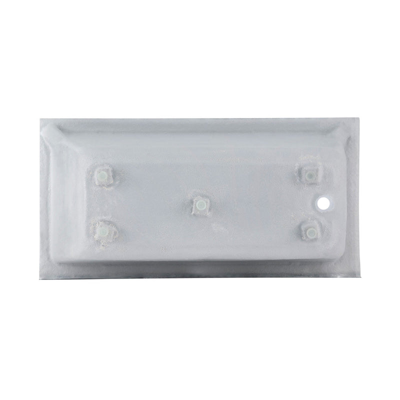 Voltaire 60" x 30" Right-Hand Drain Alcove Bathtub in Matte Black