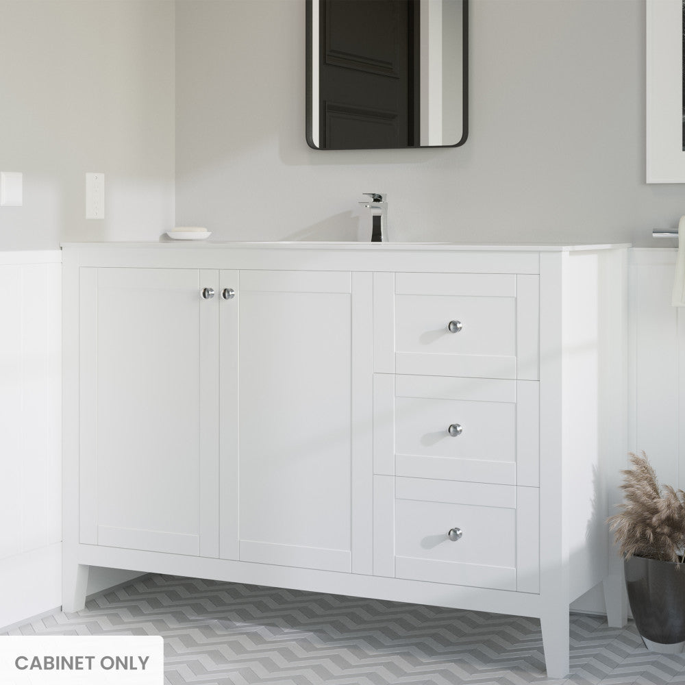 Cannes 48" Bathroom Vanity Cabinet Only (SM-BV414)