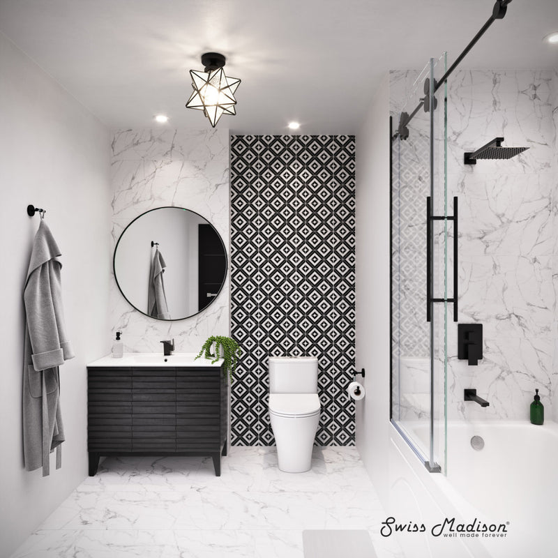 Cascade One-Piece 12" Rough-in 1.1/1.6 GPF Single Vortex Dual Flush Compact Toilet in Glossy White