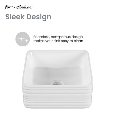 Adour 14'' Vessel Sink in White