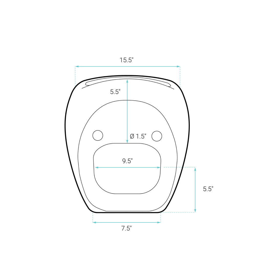 Plaisir Wall-Hung Bidet