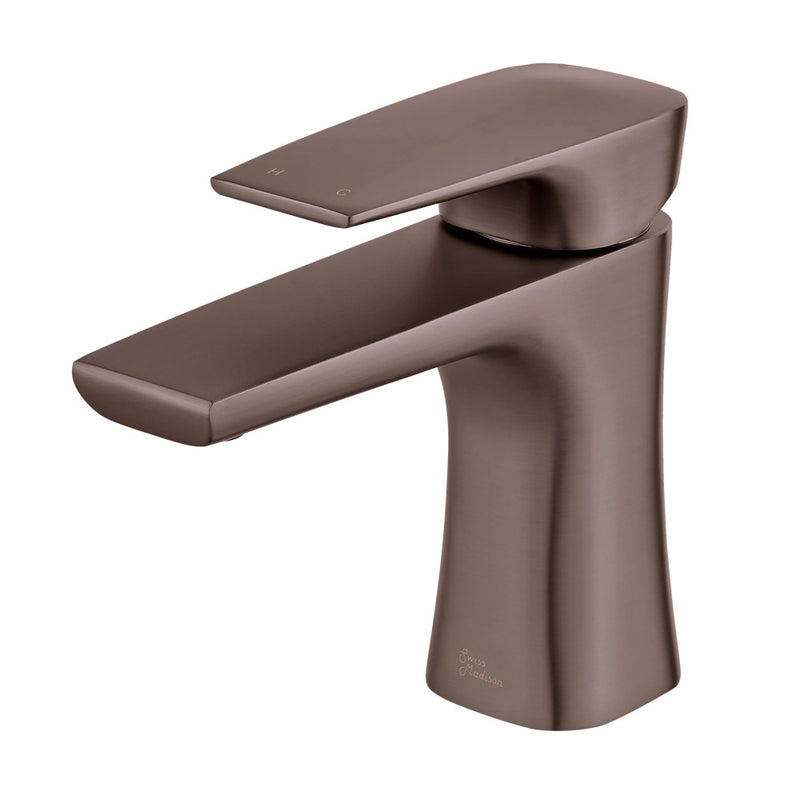 Monaco Single Hole, Single-Handle, Bathroom Faucet in Oil Rubbed Bronze