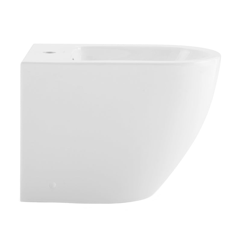 St. Tropez Floor Mount Classic Bidet in Glossy White