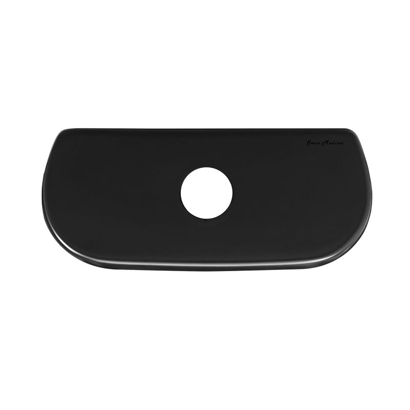 Monaco Dual Flush Toilet Tank Lid Matte Black