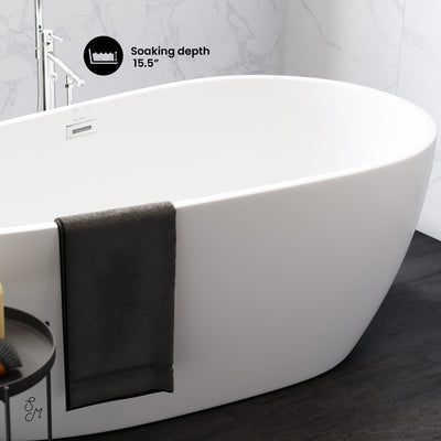 Monaco 67" Freestanding Bathtub