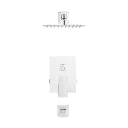 Concorde Single-Handle 1-Spray Tub and Shower Faucet in Chrome (Valve Included)