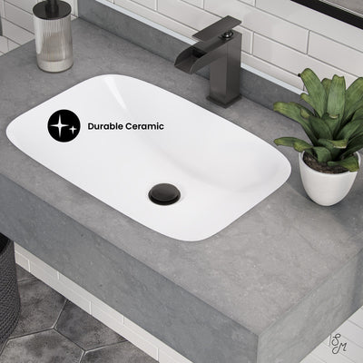 Avancer 36'' Wall Mount Sink In Charcoal Gray